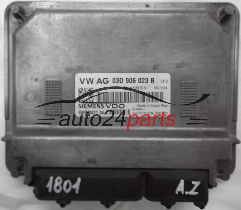 ECU ENGINE CONTROLLER VW VOLKSWAGEN FOX 1.4 03D906023B