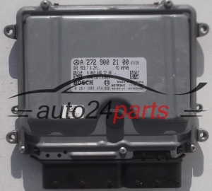 ECU CENTRALITA DE MOTOR  MERCEDES W212 BOSCH 0 261 209 454, 0261209454, A 272 900 21 00, A2729002100, ME9.7 
