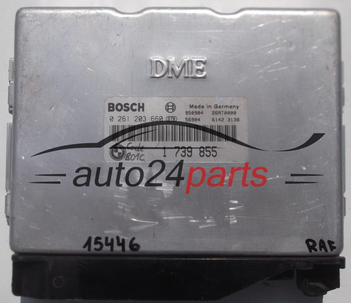 Μονάδα Ελέγχου Κινητήρα BMW 3 E36 316 BOSCH 0 261 203 660, 0261203660, 1 739 855, 1739855