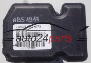 BOMBA HIDRAULICA Y CENTRALITA ABS LANCIA DELTA 51918602, TRW 17168710, 62018020 
