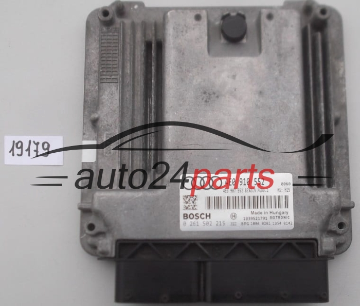 KOMPUTER STEROWNIK SILNIKA AUDI S8 A8 5.2 BOSCH 0 261 S02 215, 0261S02215, 4E0 910 552, 4E0910552, MED9.1