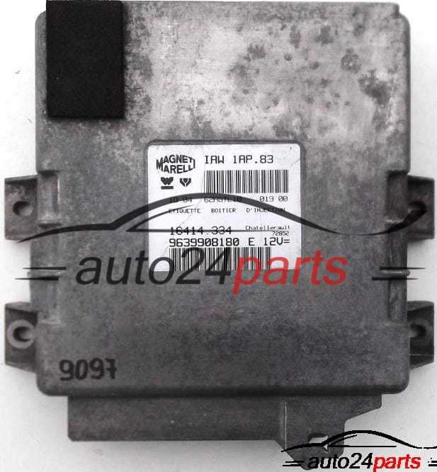 MOTORSTEUERGERÄT ECU STEUERGERAT PEUGEOT 206 1.1, IAW 1AP.83
