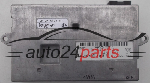 Módulo de controlador de interface MMI Bluetooth AUDI A4 A6 A8 BECKER 4E0 035 729,  4F0 910 732 A