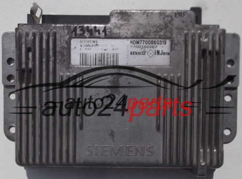 MOTORSTEUERGERÄT ECU STEUERGERAT RENAULT MEGANE 1.6 16V SIEMENS S105300103B, HOM 7700860319, 7700102267