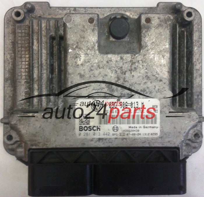 ECU CENTRALITA DE MOTOR VW VOLKSWAGEN POLO 1.9 TDI 03G906013M, BOSCH 0281013442