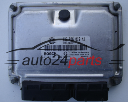 VOLKSWAGEN SEAT IBIZA 1.9 TDI BOSCH 0 281 011 823, 0281011823, 038 906 019 NJ, 038906019NJ, EDC15P+