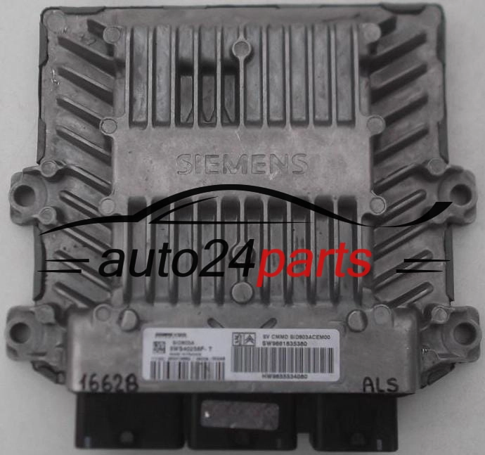 ECU ENGINE CONTROLLER CITROEN PEUGEOT SIEMENS 5WS40258F-T
