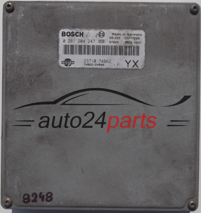 CENTRALINA MOTORE NISSAN MICRA 1.3 BOSCH 0 261 204 247