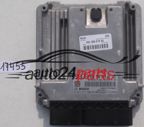 MOTORSTEUERGERÄT ECU STEUERGERÄT AUDI Q5 2.0 TDI BOSCH 0 281 016 698, 0281016698, 03L 906 019 AS, 03L906019AS, 03L 906 022 B, 03L906022B EDC17CP14