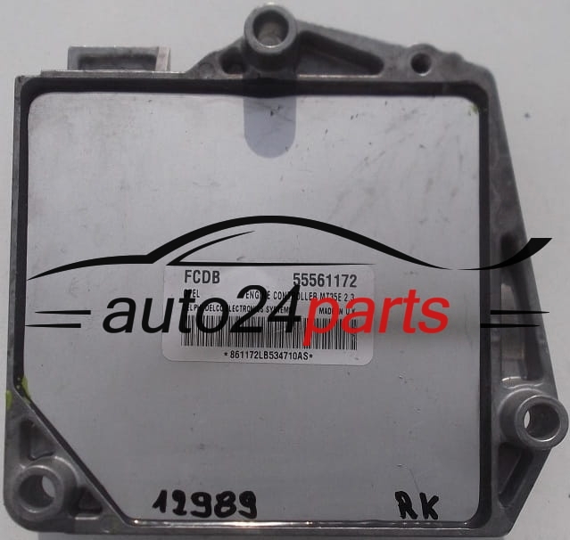 CALCULATEUR MOTEUR OPEL ASTRA ZAFIRA 1.6 Z16XEP Z16XE1 DELPHI DELCO 55561172 FCDB, 55561172FCDB, MT35E 2.3