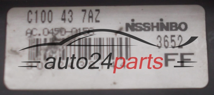 ABS CENTRALINA POMPA MAZDA PREMACY NISSHINBO AC.0450-0156, AC04500156, C100 43 7AZ, C100437AZ