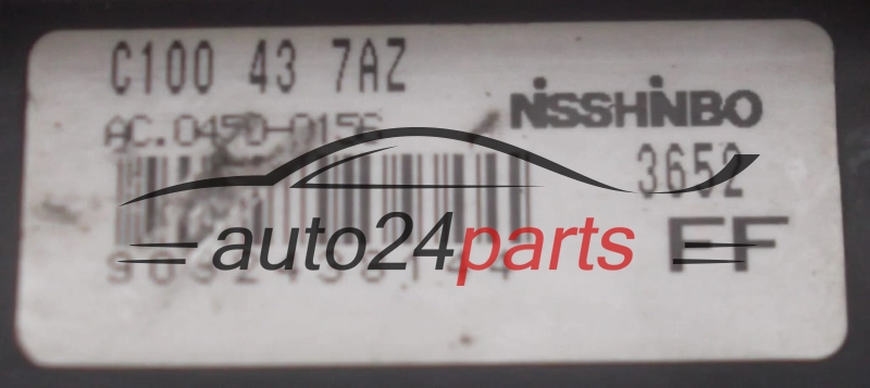 ABS CENTRALINA POMPA MAZDA PREMACY NISSHINBO AC.0450-0156, AC04500156, C100 43 7AZ, C100437AZ