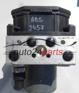 ABS POMPA I STEROWNIK PORSCHE BOXTER BOSCH 0 265 225 075, 0265225075, 98635575544, 0 265 950 031, 0265950031 -  
