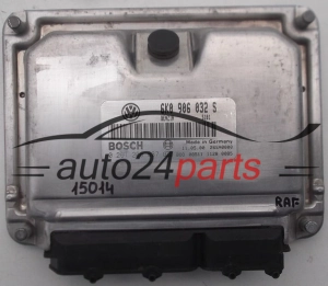KOMPUTER STEROWNIK SILNIKA SEAT IBIZA 1.4 8V, BOSCH 0 261 206 837, 0261206837, 6K0 906 032 S, 6K0906032S -   15014