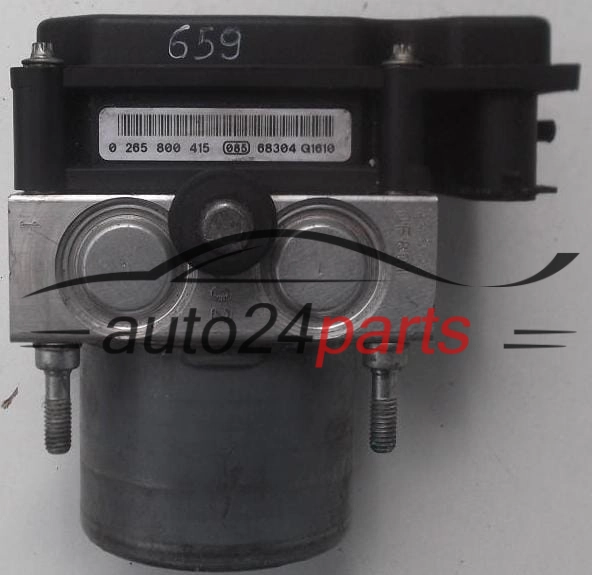 ABS PUMP CITROEN  PEUGEOT  BOSCH 0 265 231 522, 0265231522, 96 607 798 80, 9660779880, 0 265 800 415, 0265800415