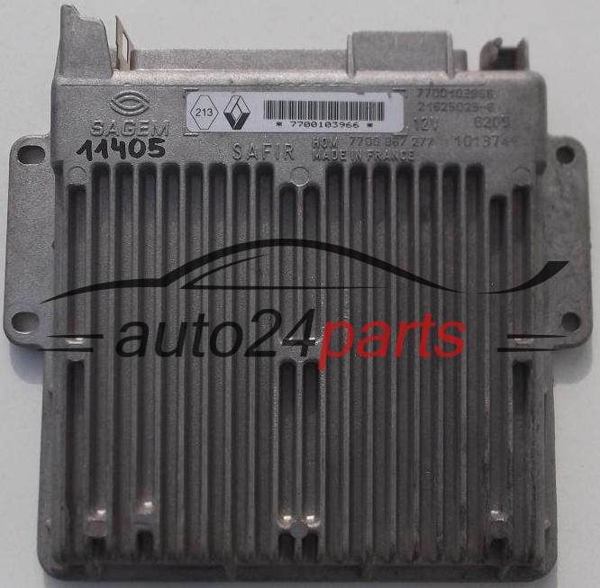 CENTRALINA DO MOTORE RENAULT TWINGO HOM 7700 067 277, 7700067277, 7700103966