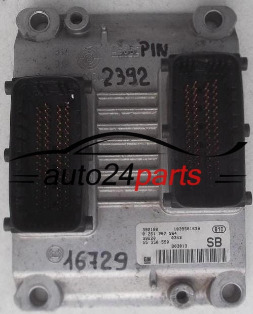 MOTORSTEUERGERÄT ECU STEUERGERAT OPEL CORSA C 1.2 Z12XE BOSCH 0 261 207 964