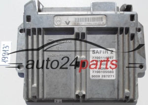 KOMPUTER STEROWNIK SILNIKA RENAULT TWINGO 1.2 Sagem 21654363-1, 216543631, 7700114699, 7700114697, 7700105560 - 19913 IMMO.