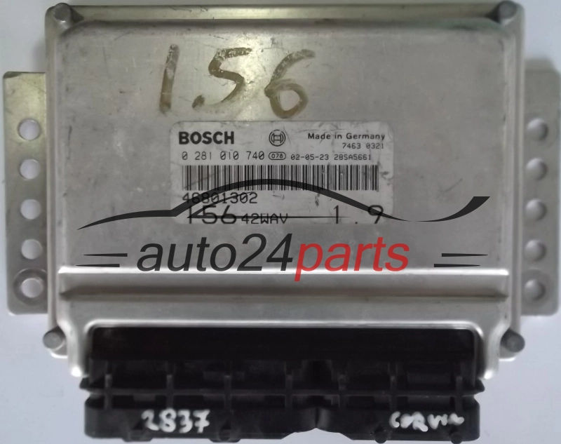 Centralina motore Alfa Romeo 156 1.9 JTD 0281010740 46801302 15642WAV 28SA5661