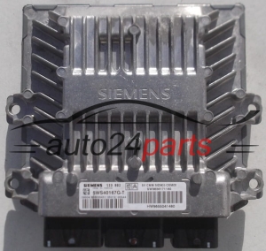 ECU ENGINE CONTROLLER PEUGEOT 407 2.0 HDI SIEMENS 5WS40167G-T, 5WS40167GT, SW9656171180, HW9655041480, SID803