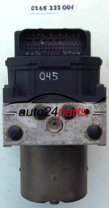 Αντλία αβς ROVER 75 2.0 DIESEL BOSCH 0 265 222 001, 0265222001, 0 265 800 006, 0265800006, 180214, 282/18/12/1679 - 036, 045, 050, 102, 1121