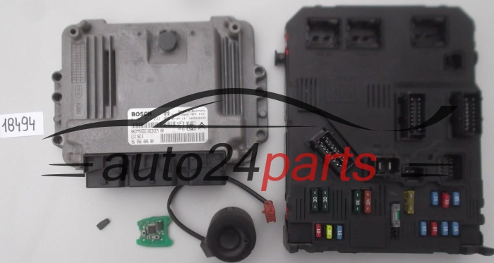 KOMPUTER STEROWNIK SILNIKA CITROEN PEUGEOT 1.6 HDI BOSCH 0 281 011 233, 0281011233, 96 556 006 80