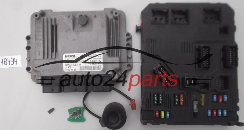 KOMPUTER STEROWNIK SILNIKA CITROEN PEUGEOT 1.6 HDI BOSCH 0 281 011 233, 0281011233, 96 556 006 80