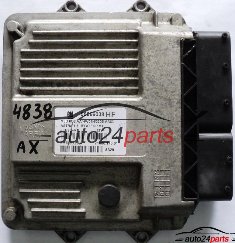 calculateur moteur pour opel chevrolet, holden, vauxhall astra h 1.3 cdti z13dth