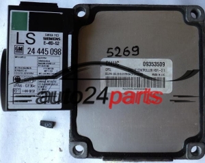 Μονάδα Ελέγχου Κινητήρα OPEL ASTRA G CORSA C ZAFIRA A DELPHI DELCO 09353509DHUC, HSFI-2.1