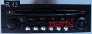RADIO CD RD4 N1-00 PEUGEOT 207 96 613 826 XT 00 / 96613826XT00 / VDU0076631 / VDAPUF60076631 - R13, R110