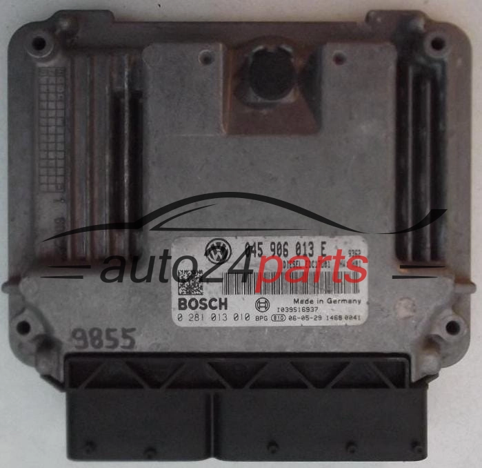 Μονάδα Ελέγχου Κινητήρα SKODA FABIA ROOMSTER 1.4 TDI 045906013E BOSCH 0281013010 DIESEL EDC17U01 0476