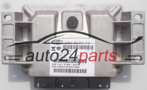 ECU ENGINE CONTROLLER PEUGEOT 307 MAGNETI MARELLI IAW 6LP1.12
