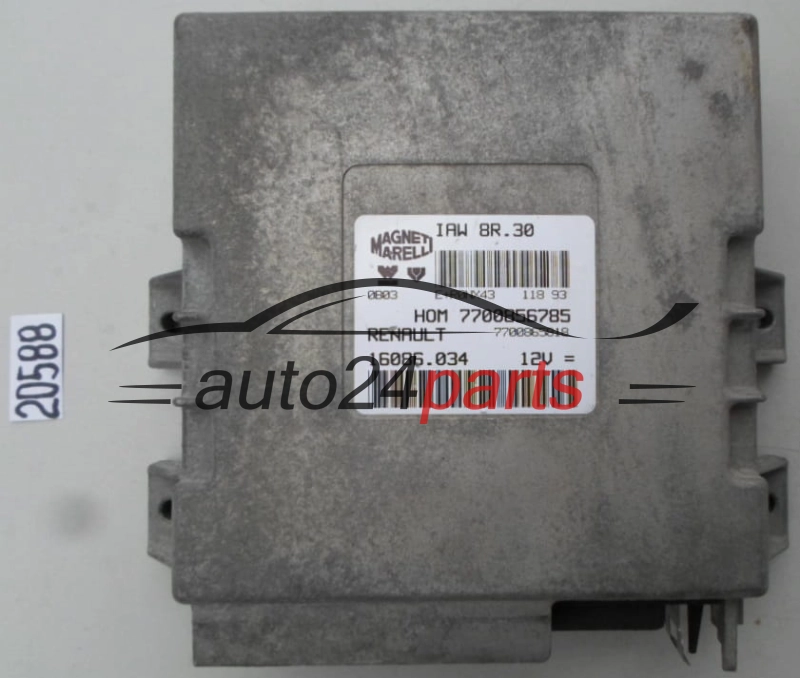 Μονάδα Ελέγχου Κινητήρα RENAULT MAGNETI MARELLI IAW 8R.30, IAW8R30, HOM 7700856785, 16.086.034