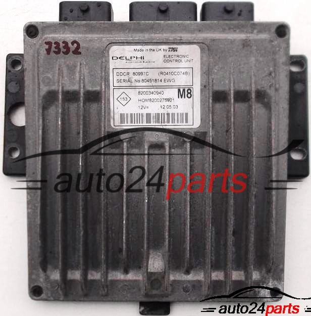 calculateur moteur pour nissan micra 1.5 dci 