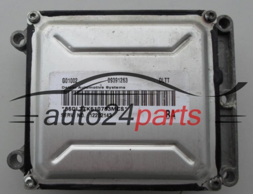MOTORSTEUERGERÄT ECU STEUERGERAT OPEL ASTRA VECTRA ZAFIRA 2.2 Z22SE 09391263 DLTT, 12202143, 12 202 143, 6235044, 62 35 044