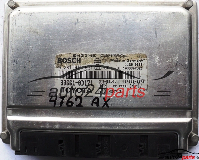 ΜΟΝΑΔΑ ΕΛΕΓΧΟΥ ΚΙΝΗΤΗΡΑ TOYOTA YARIS 1.4 D-4D 89661-0D171 1ND-TV