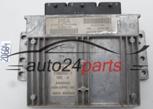 MOTORSTEUERGERÄT ECU STEUERGERAT CITROEN PEUGEOT 1.4 21584584-1, 215845841, 9653342980, 9642222380