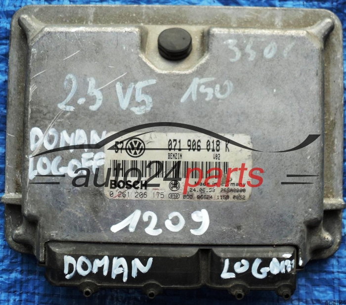 calculateur moteur pour seat toledo, volkswagen golf, bora 2.3