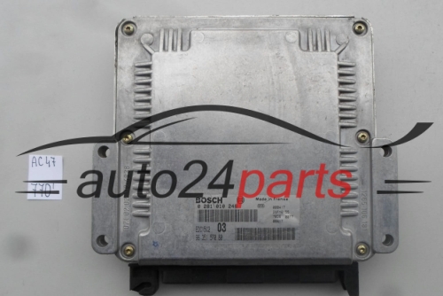 PEUGEOT 406 2.0 HDI BOSCH 0 281 010 248, 0281010248, 96 351 570 80, 9635157080, EDC15C2