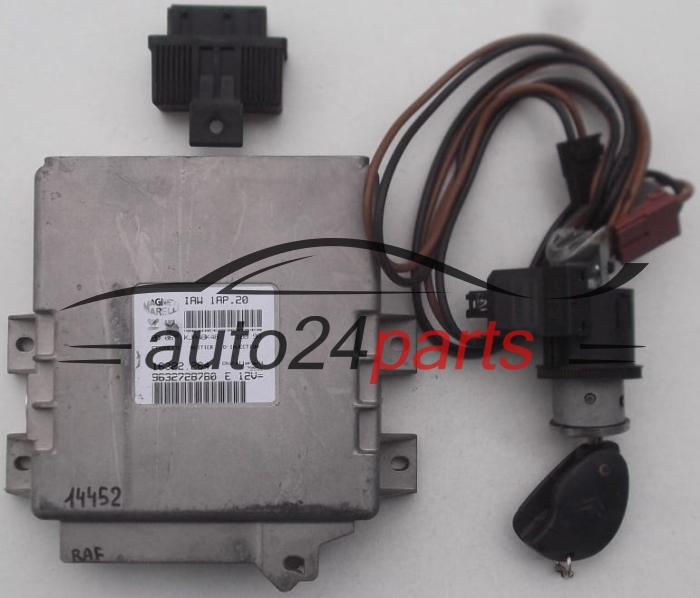 ECU CENTRALITA DE MOTOR CITROEN BERLINGO XSARA 1.8 MAGNETI MARELLI IAW 1AP.20, IAW1AP20, 16322.264, 16322264, 9632728780 E
