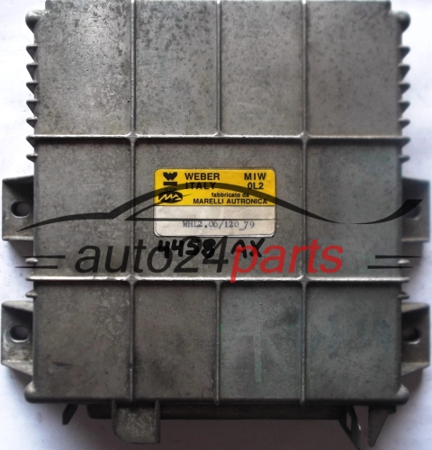 MOTORSTEUERGERÄT ECU STEUERGERAT LANCIA DEDRA 1.6 WEBER MIW0L2, MIW 0L2, WHL2.06/120_79