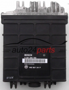 CENTRALINA DO MOTORE VW VOLKSWAGEN GOLF VENTO 1.8 BOSCH 0 261 200 760, 0261200760, 1H0907311F, 1H0 907 311 F