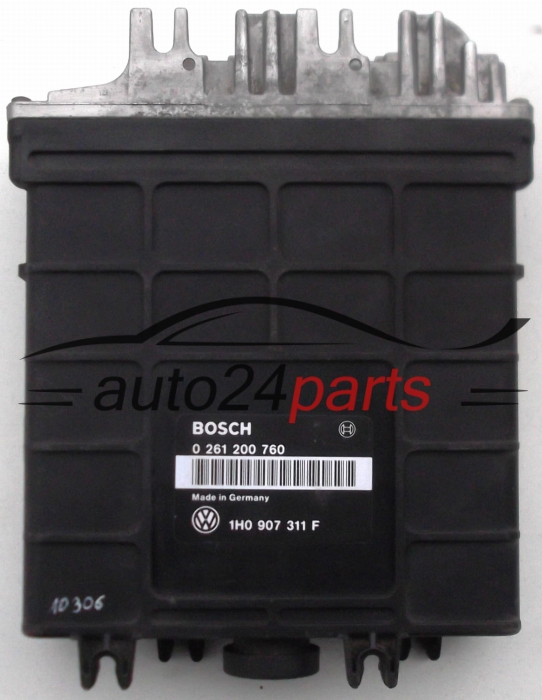 CENTRALINA DO MOTORE VW VOLKSWAGEN GOLF VENTO 1.8 BOSCH 0 261 200 760, 0261200760, 1H0907311F, 1H0 907 311 F