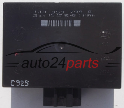 CENTRALITA DE CONFORT  VW SEAT SKODA HELLA 5DK 007 951-50,  1J0 959 799 Q