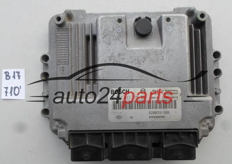 RENAULT MEGANE SCENIC 1.9 DCI BOSCH 0 281 011 776, 0281011776, 8200391966, 8200386508, 1039S04039 