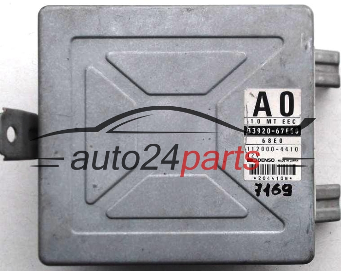 MOTORSTEUERGERÄT ECU STEUERGERÄT SUZUKI SWIFT 1.0  3392067E50 A0, 1120004410