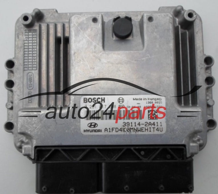 CENTRALINA MOTORE  HYUNDAI I30 1.6 CRDI BOSCH 0 281 017 208,  39114-2A411