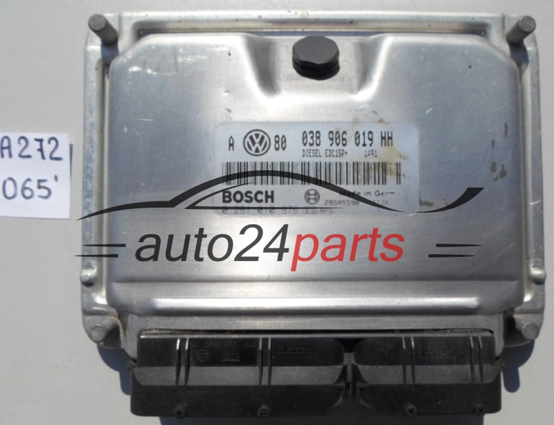 KOMPUTER STEROWNIK SILNIKA VOLKSWAGEN GOLF BOSCH 0 281 010 976,  038 906 019 HH