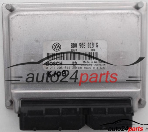 ECU ENGINE CONTROLLER VW VOLKSWAGEN PASSAT 1.8 BOSCH 0 261 206 044, 0261206044, 8D0 906 018 G, 8D0906018G