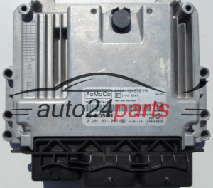 ECU CENTRALITA DE MOTOR  FORD FIESTA 1.5 TDCI BOSCH 0 281 031 055, 0281031055, FoMoCo DA6A-12A650-MA, DA6A12A650MA, DZL7S 